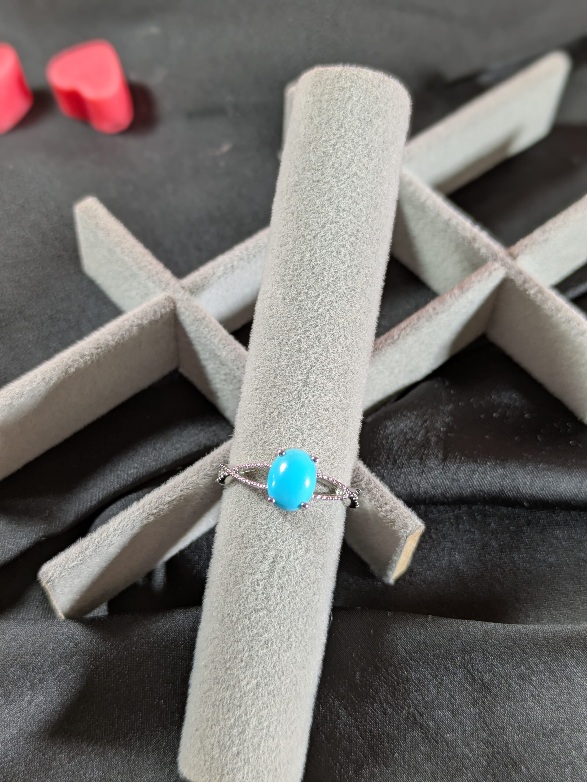 Tranquil Wave Turquoise Silver Ring – Timeless Beauty & Strength - Image 5