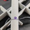 Amethyst Silver Ring – A Blend of Elegance & Healing