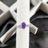 Tranquil Spirit Amethyst Ring – Crafted in Pure Silver